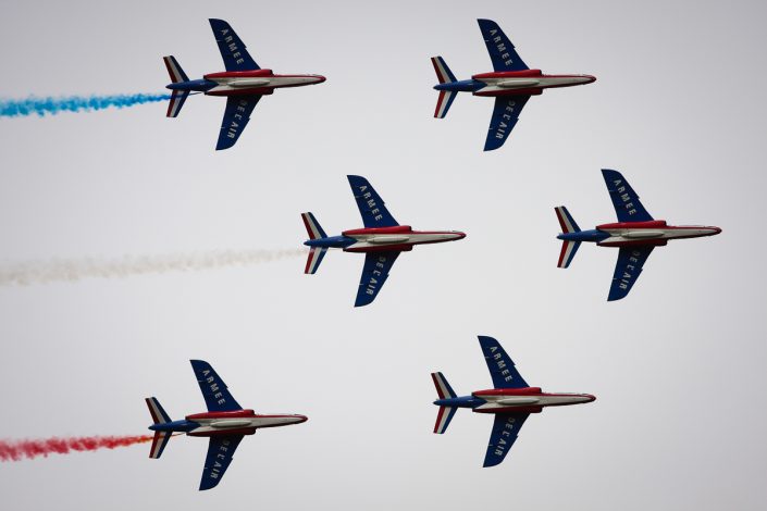 Alpha Jet - Patrouille de France - Meeting La Ferté Alais