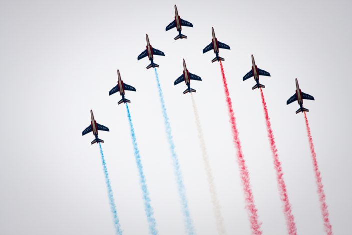 Alpha Jet - Patrouille de France - Meeting La Ferté Alais